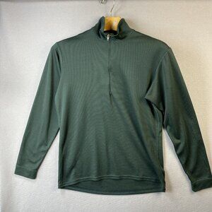 Patagonia Sweater Men's Small Green Capilene Midweight Base Layer Small Holes !!
